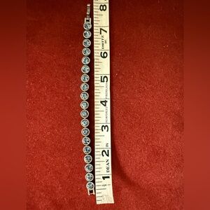 Blue and Silver Crystal Bracelet